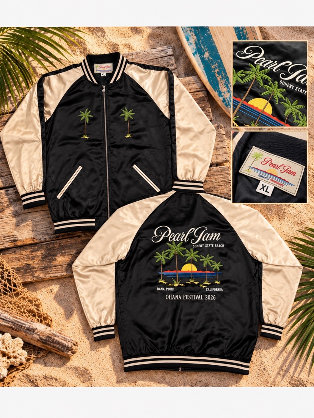 Pearl Jam Ohana festival 2026 jacket